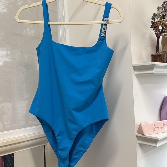 Alexander Wang Vibrant Blue One-Piece Swimsuit - Picture 1 of 1